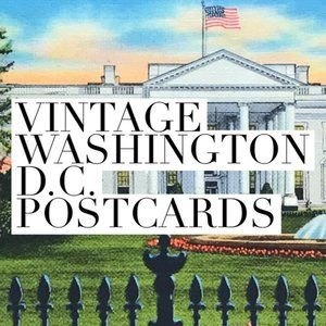 Vintage Washington D.C Souvenir Postcards